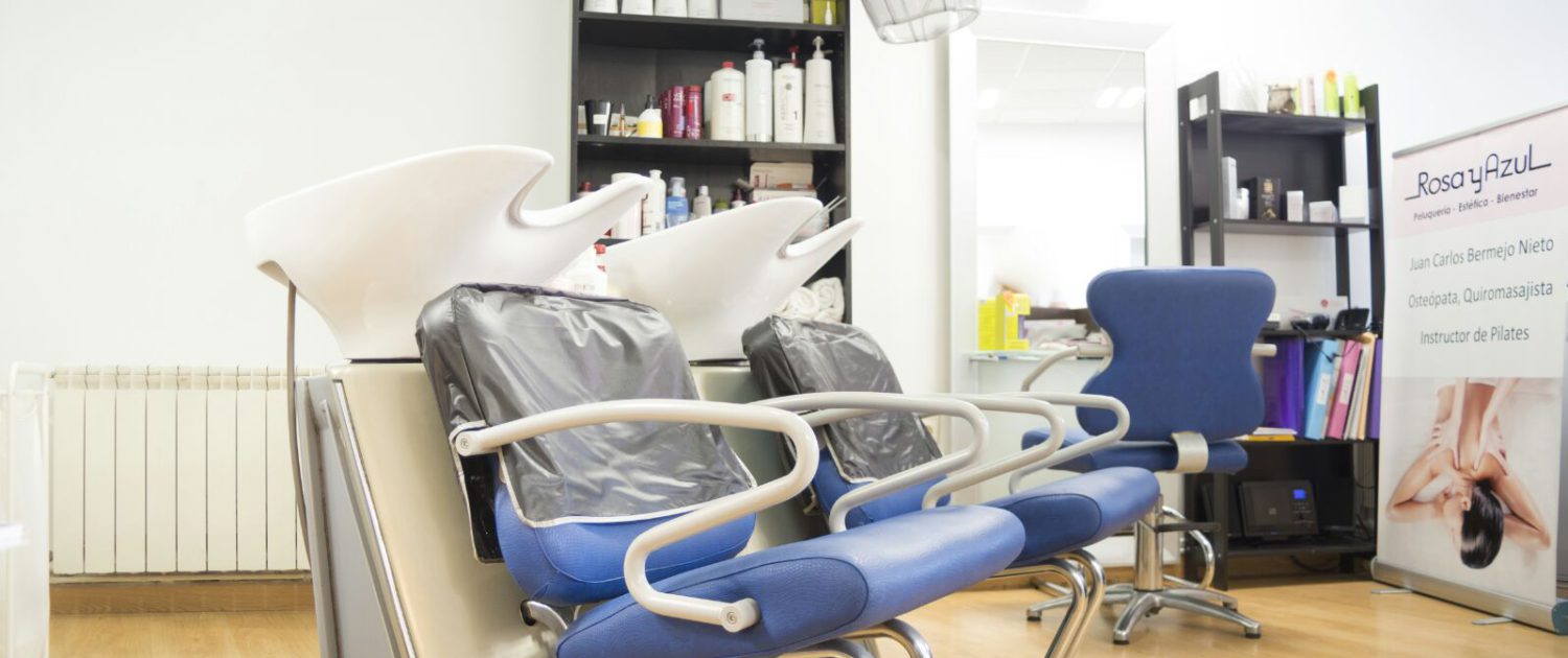 Fotografía del centro de peluquería y estética Rosa y Azul